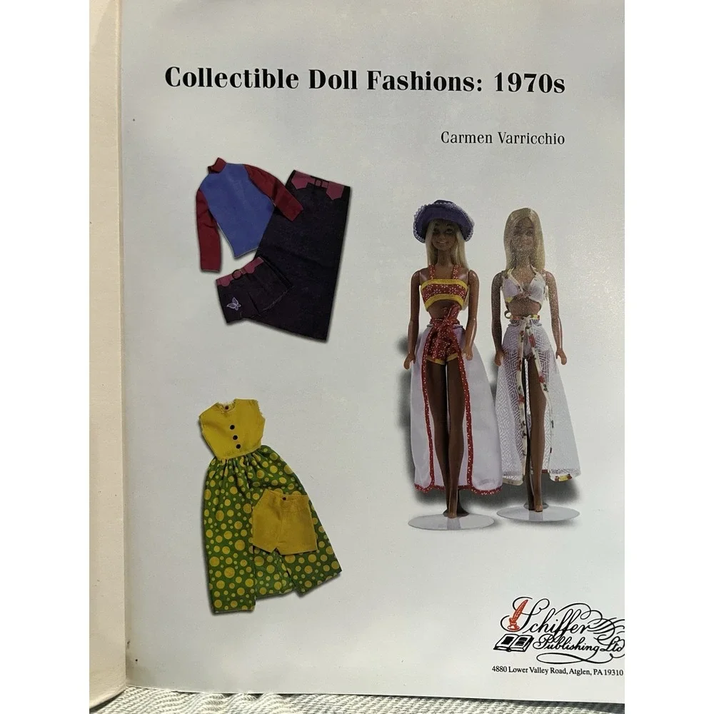 Schiffer Collectible Doll Fashions: 1970s Carmen Varricchio PB Price Guide